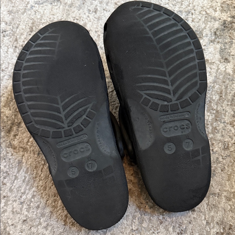 Crocs solid black - Picture 2 of 7